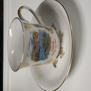 Expo 67 Souvenir Tea Cup and Saucer Montreal Canada 1967 World Fair Collectors